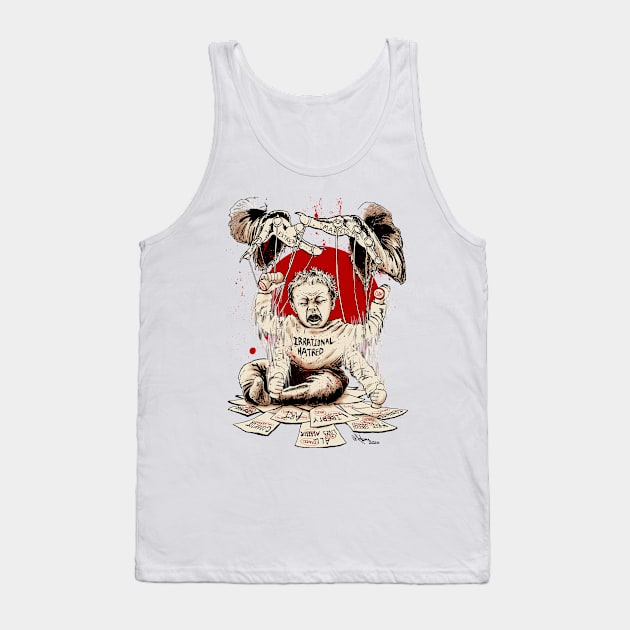 Irrational H8red Tank Top by Sicko Politico  